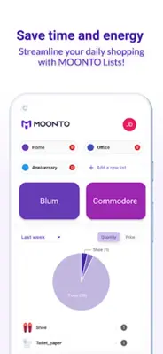 Moonto - Shopping List Maker android App screenshot 13