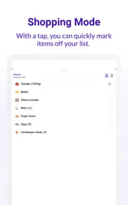 Moonto - Shopping List Maker android App screenshot 3